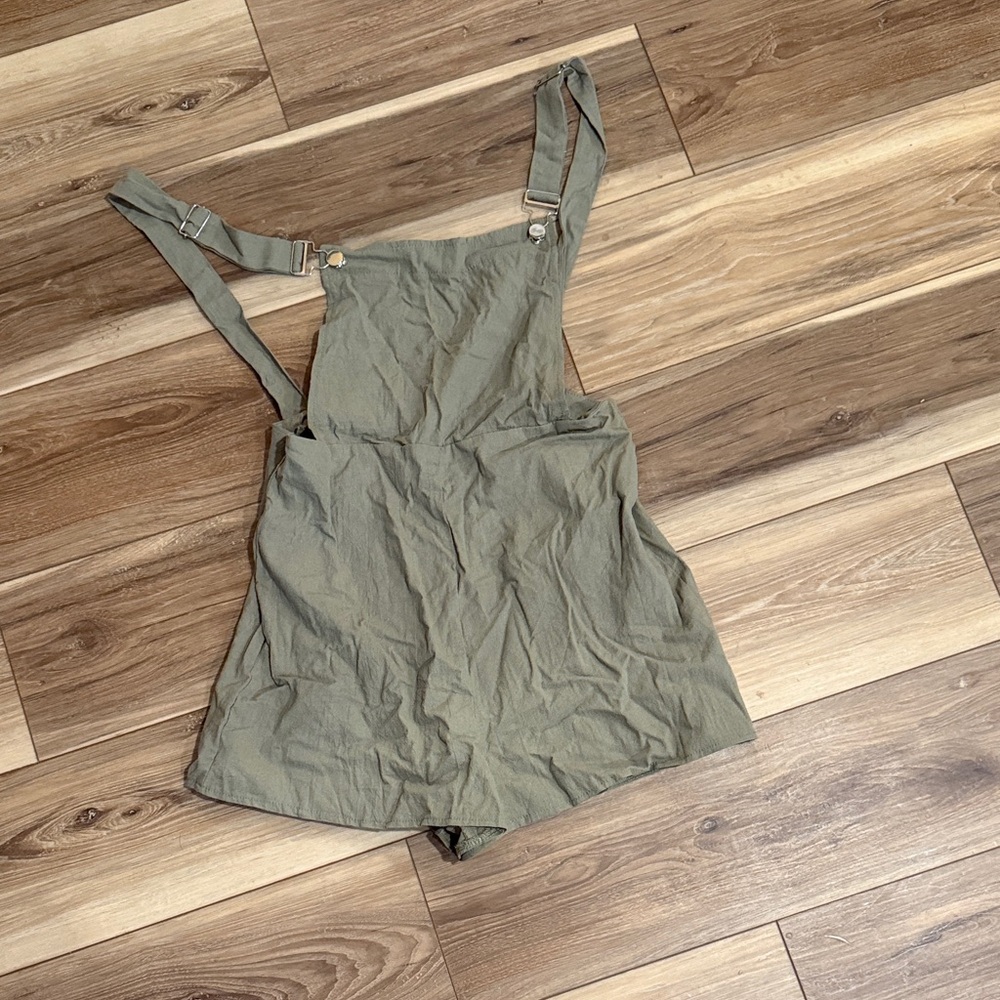 SHEIN Khaki Green Romper